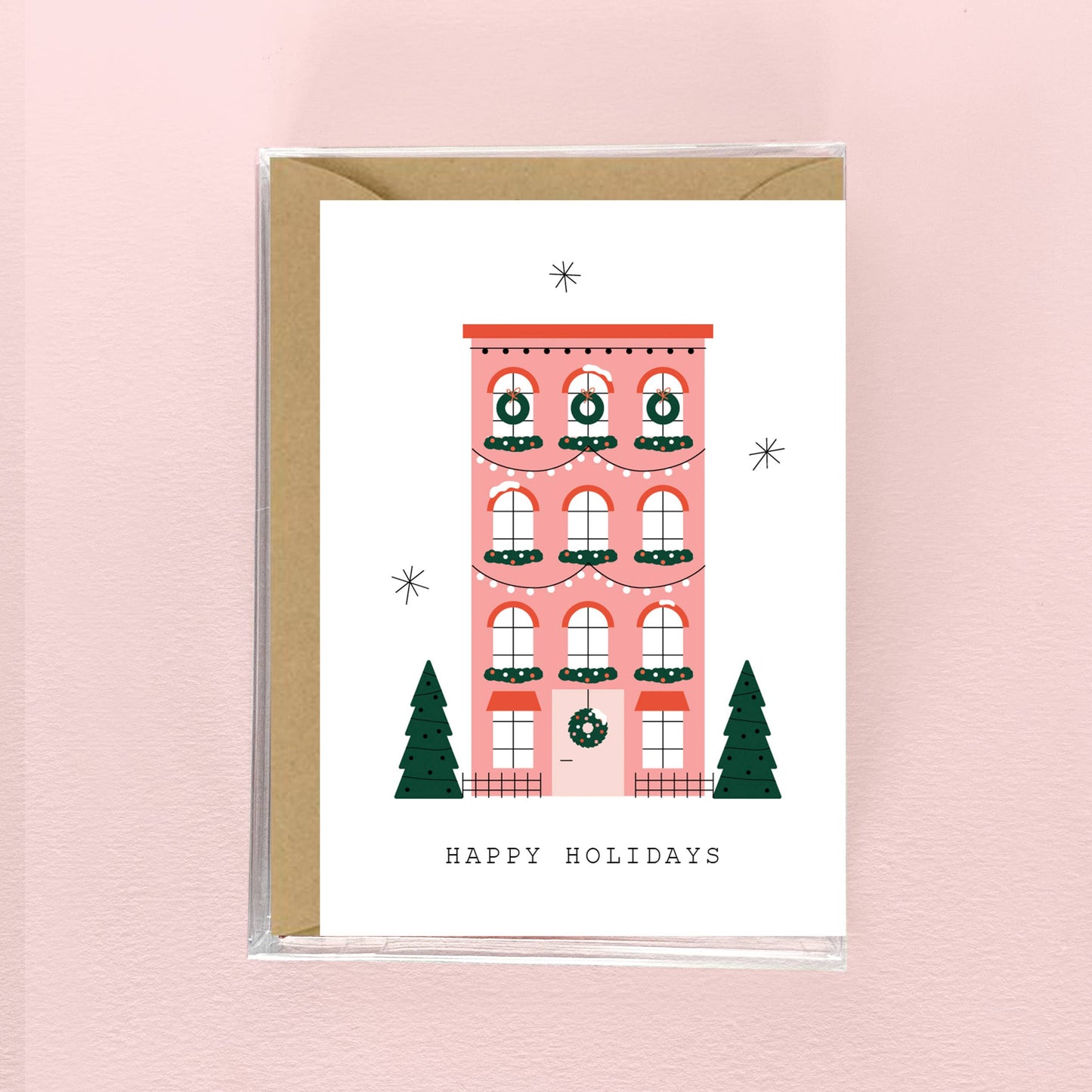 Holiday Brownstone Mini Boxed Set - 8 Cards