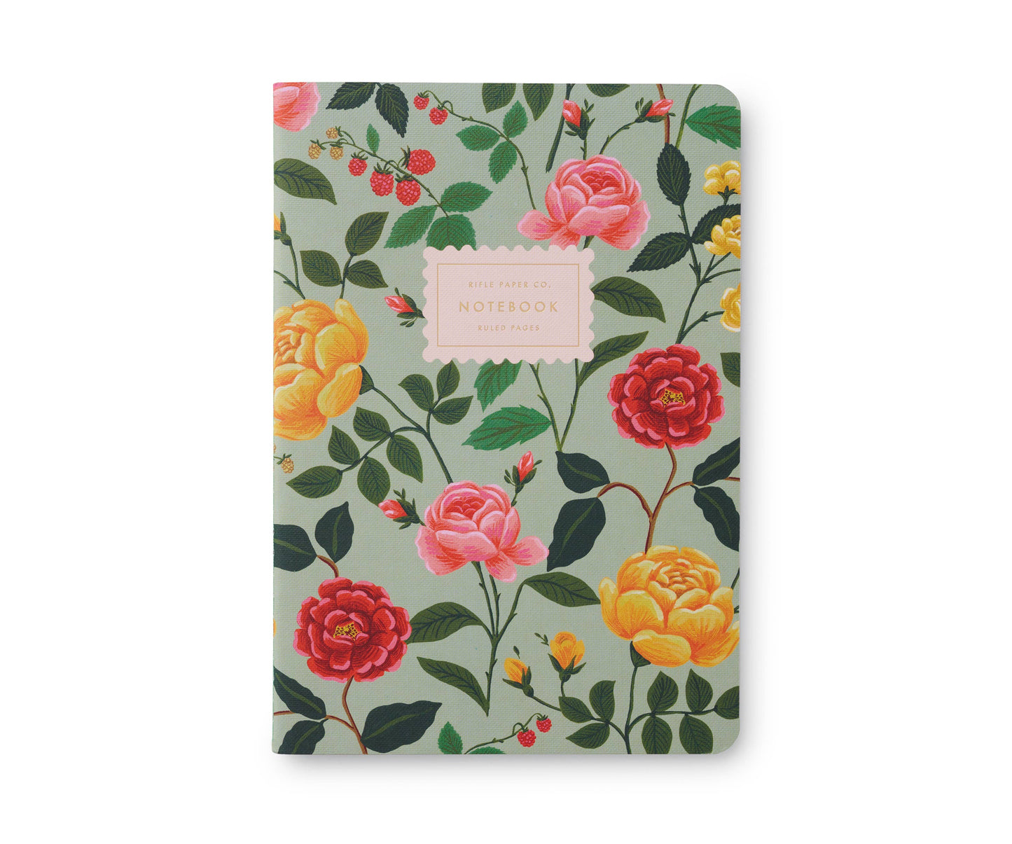 Assorted Set of 3 Roses Notebooks