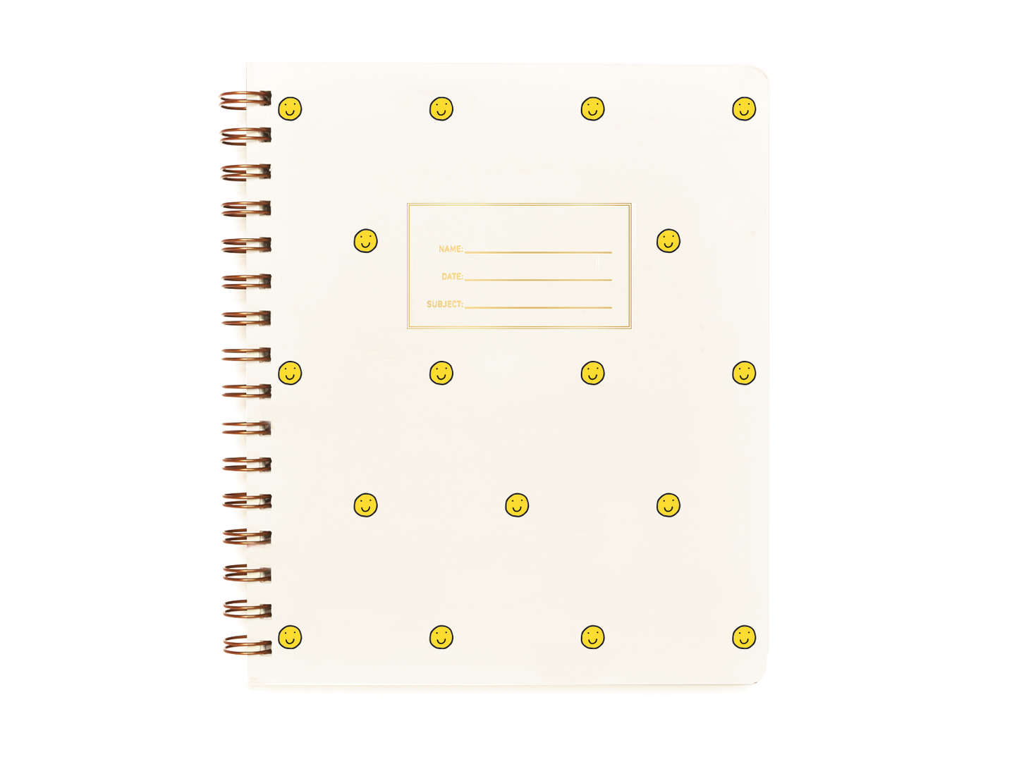 Standard Notebook - Smiley Face