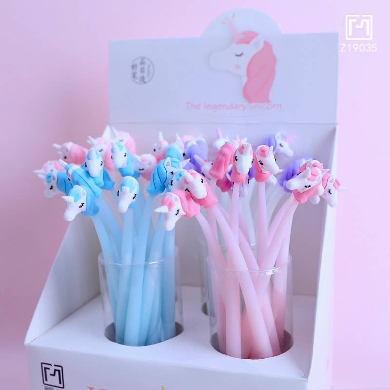 22555 UNICORN WIGGLE GEL PEN