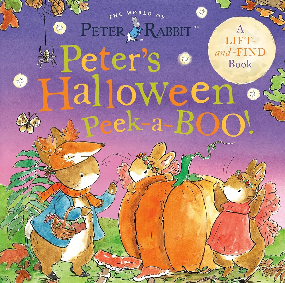 Peter's Halloween Peek-a-BOO!: A Lift-and-Find Book (Peter Rabbit) cover image