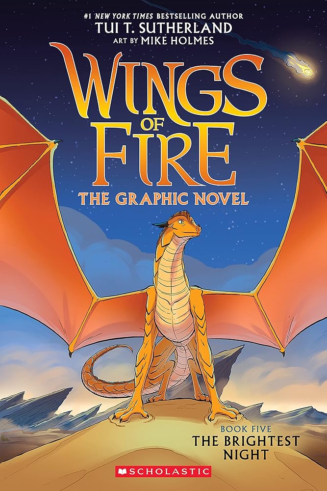 Wings of Fire: The Brightest Night: A Graphic Novel (Wings of Fire Graphic Novel #5) (Wings of Fire Graphix) cover image