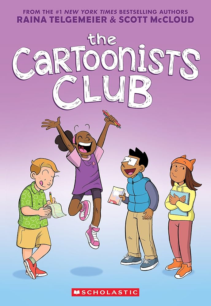 The Cartoonists Club: A Graphic Novel cover image