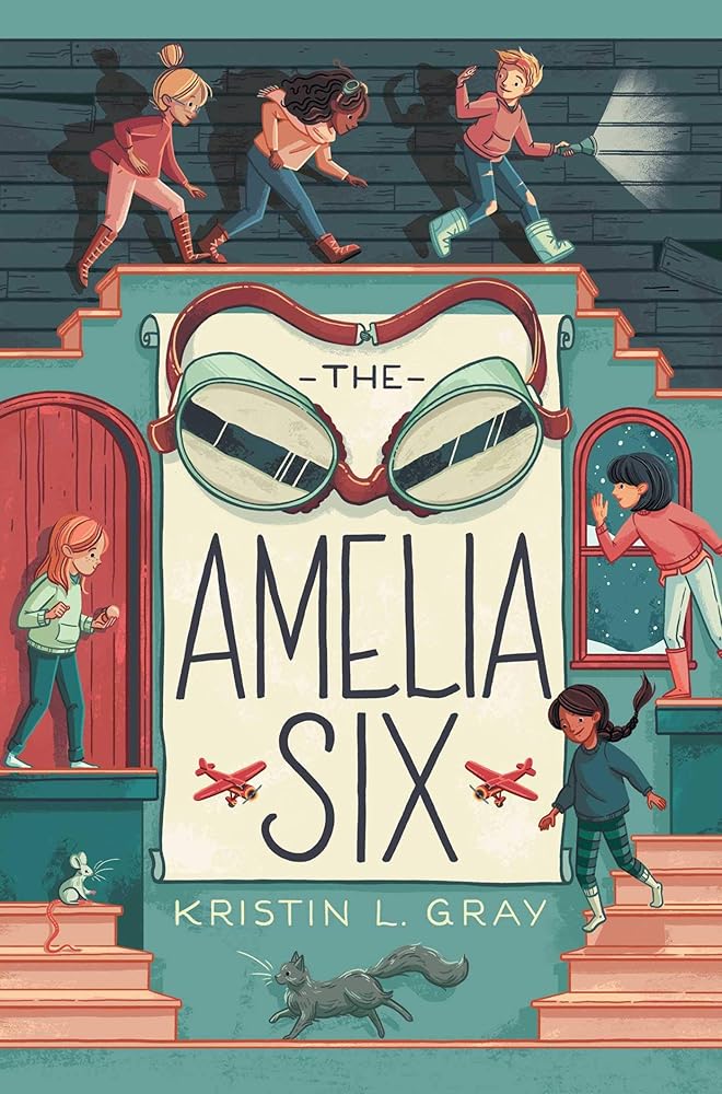 The Amelia Six: An Amelia Earhart Mystery cover image