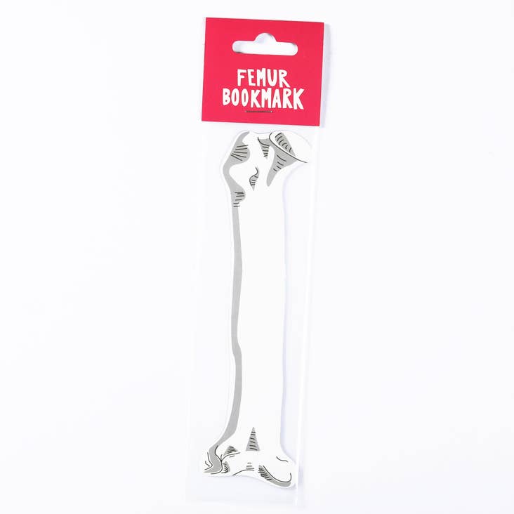 Femur Bookmark (it's die cut!)