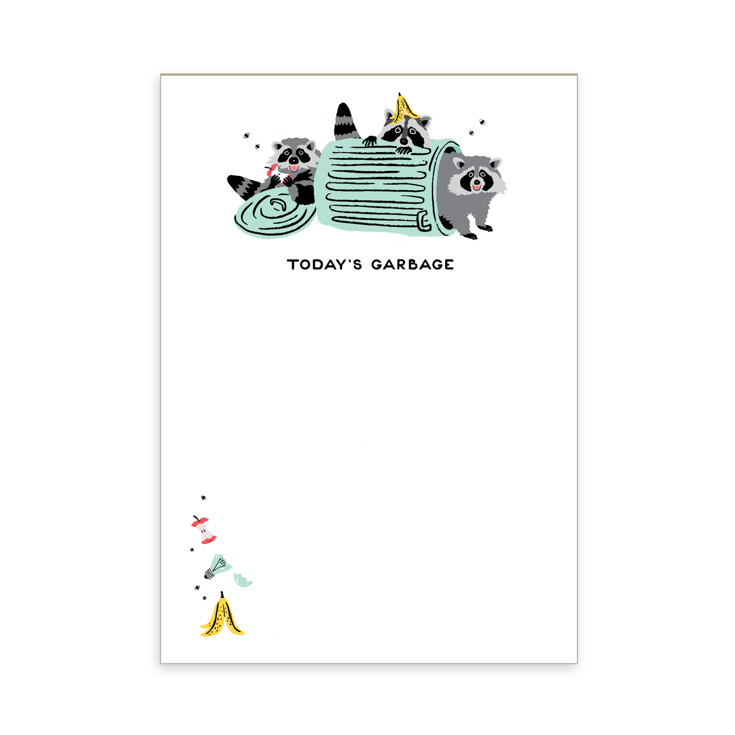 Garbage Raccoons Notepad