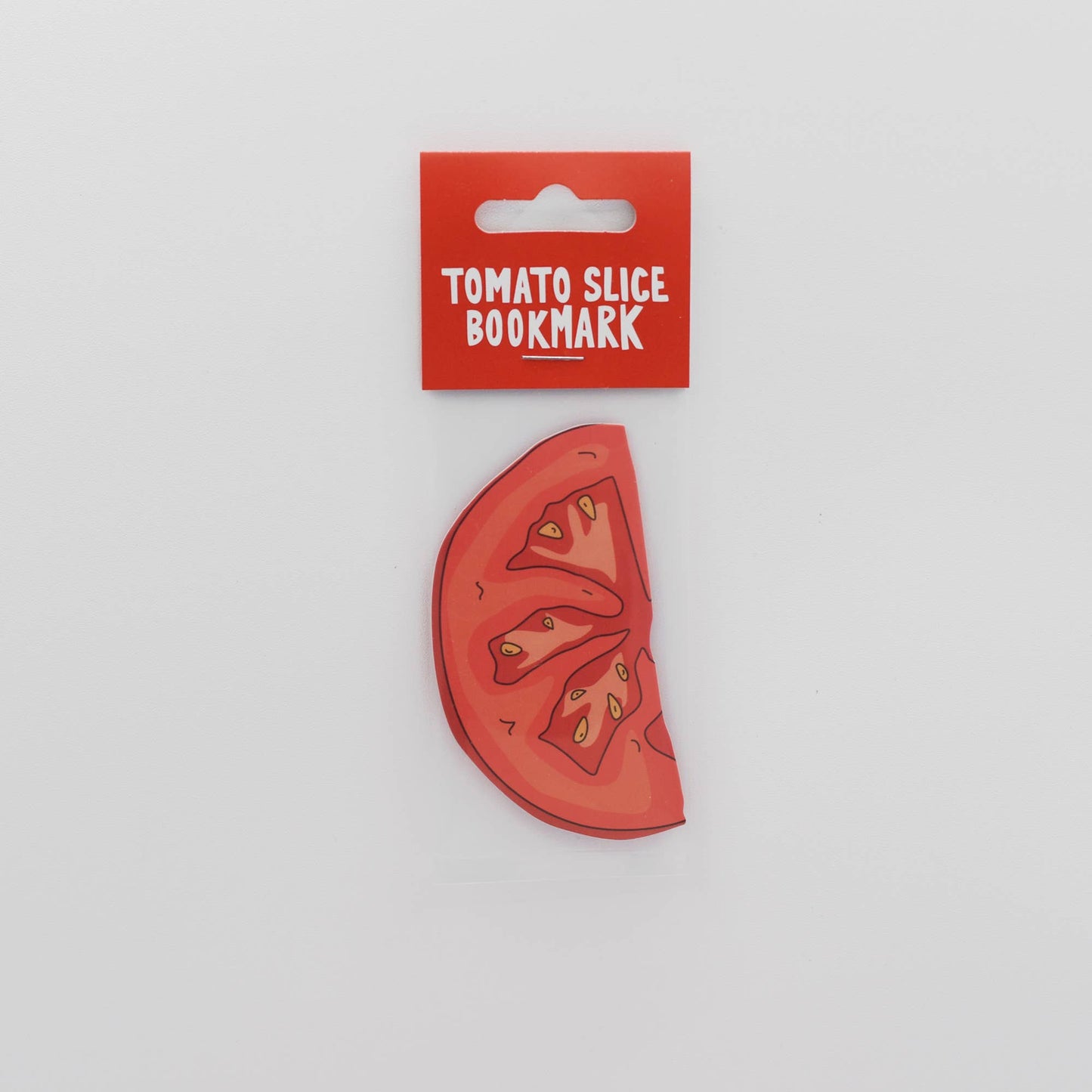 Tomato Slice Bookmark (it's die cut!)