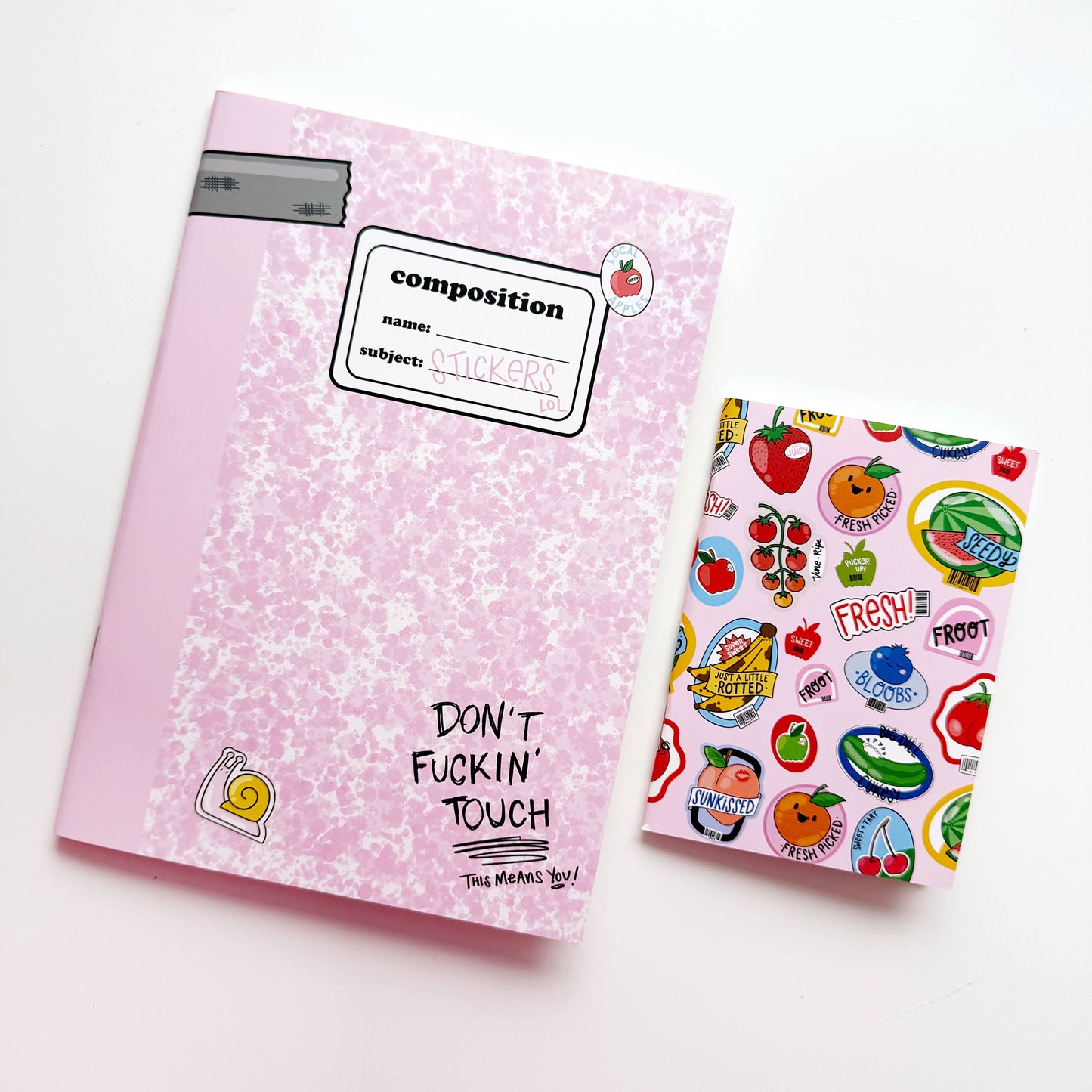 Scribbles & Blobs Mini Passport Sticker Book