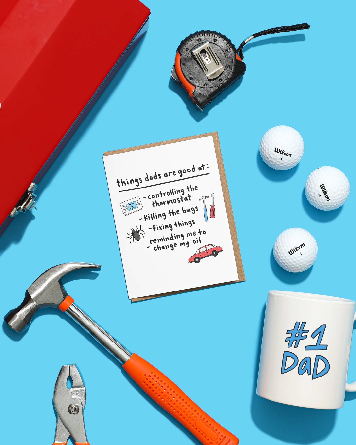 Things Dads Are Good At Card