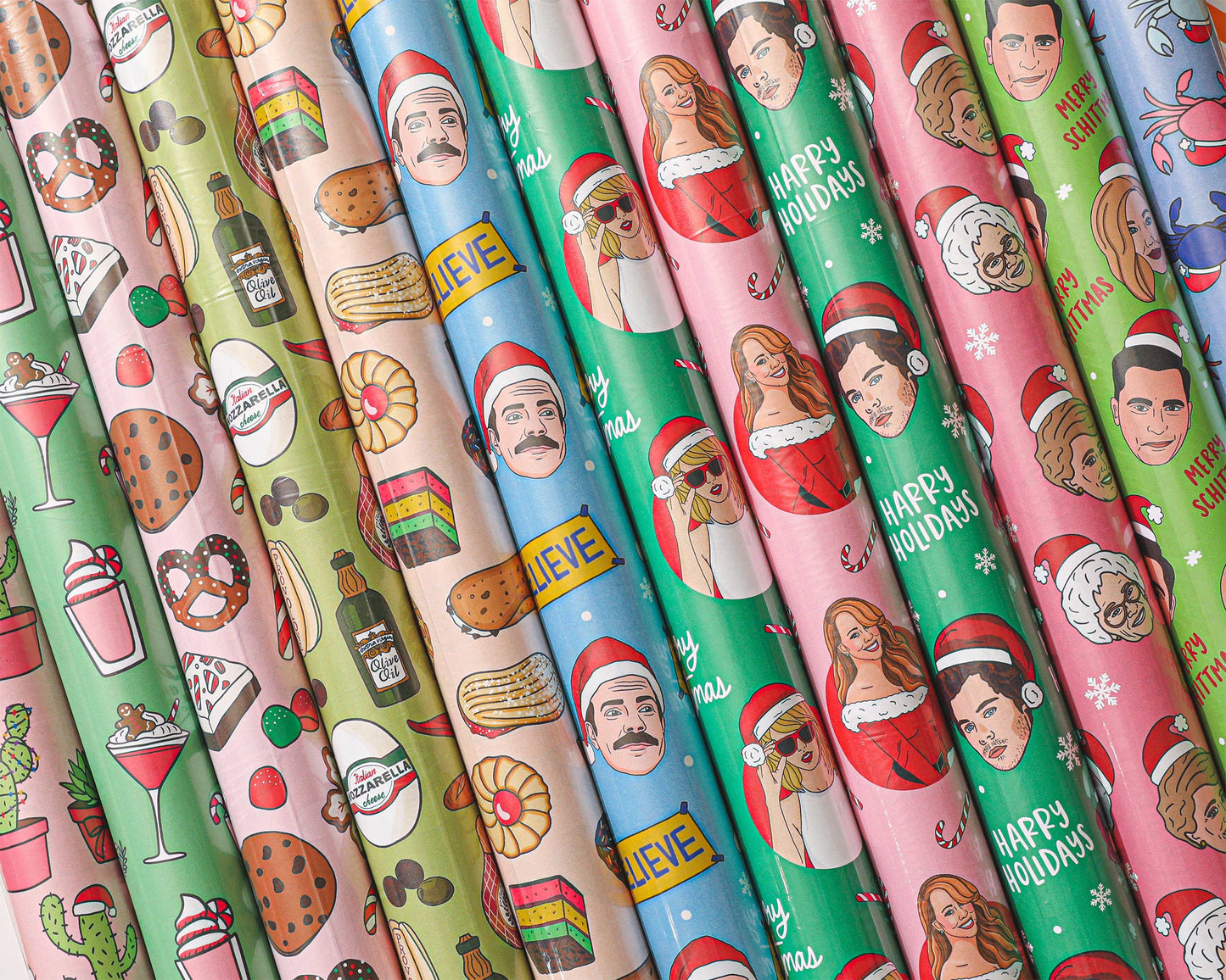 Italian Meats & Cheeses Wrapping Paper