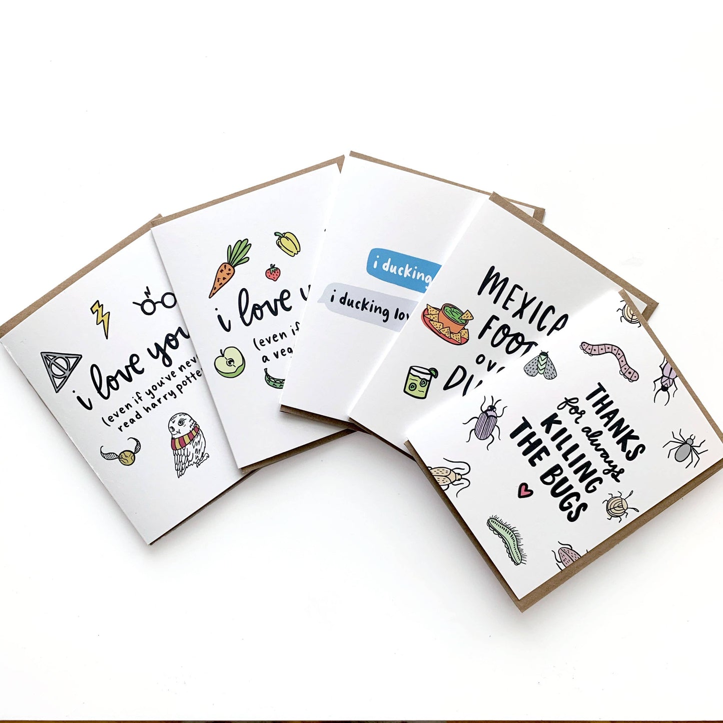 Thanks for Killing The Bugs Love Card