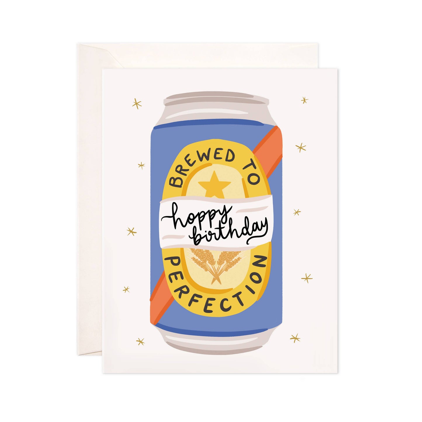 Brewed Birthday Greeting Card - Beer Birthday Card
