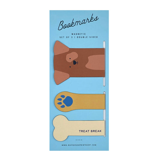 Dog Magnetic Bookmark Set