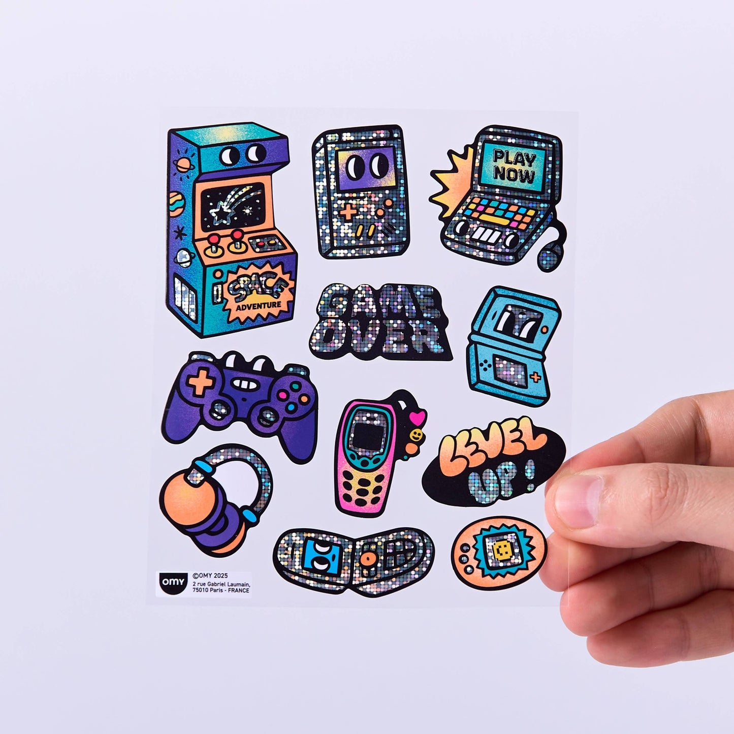 STICKER  BIG GAME BOY