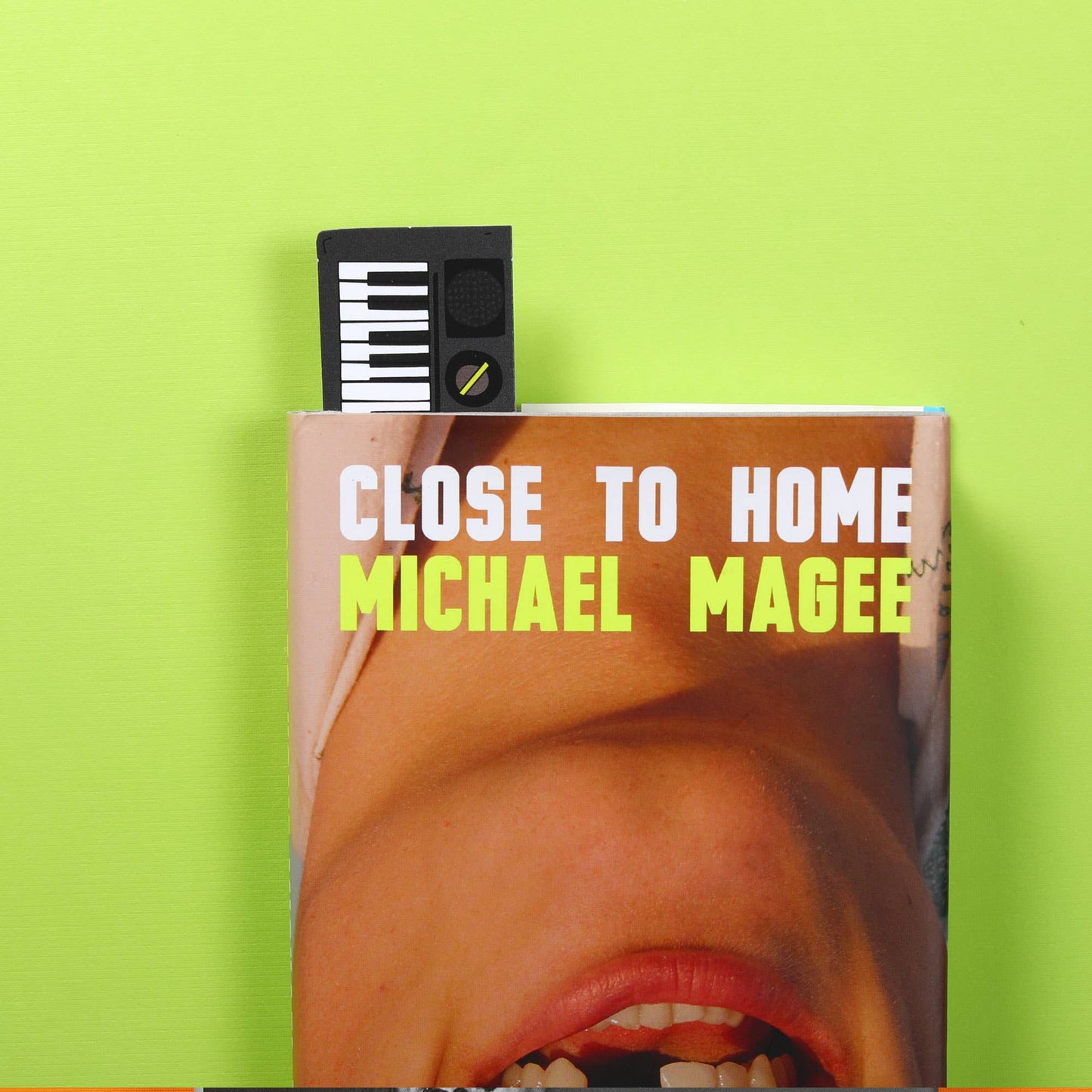 Keyboard Bookmark (it's die cut!)