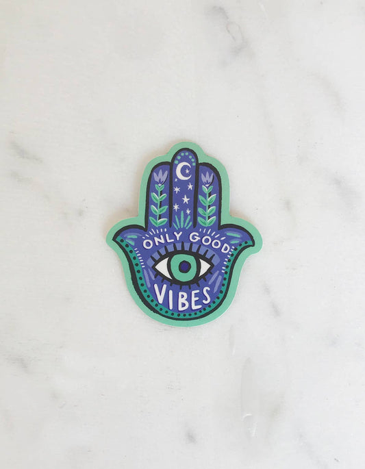 Hamsa Die Cut Sticker