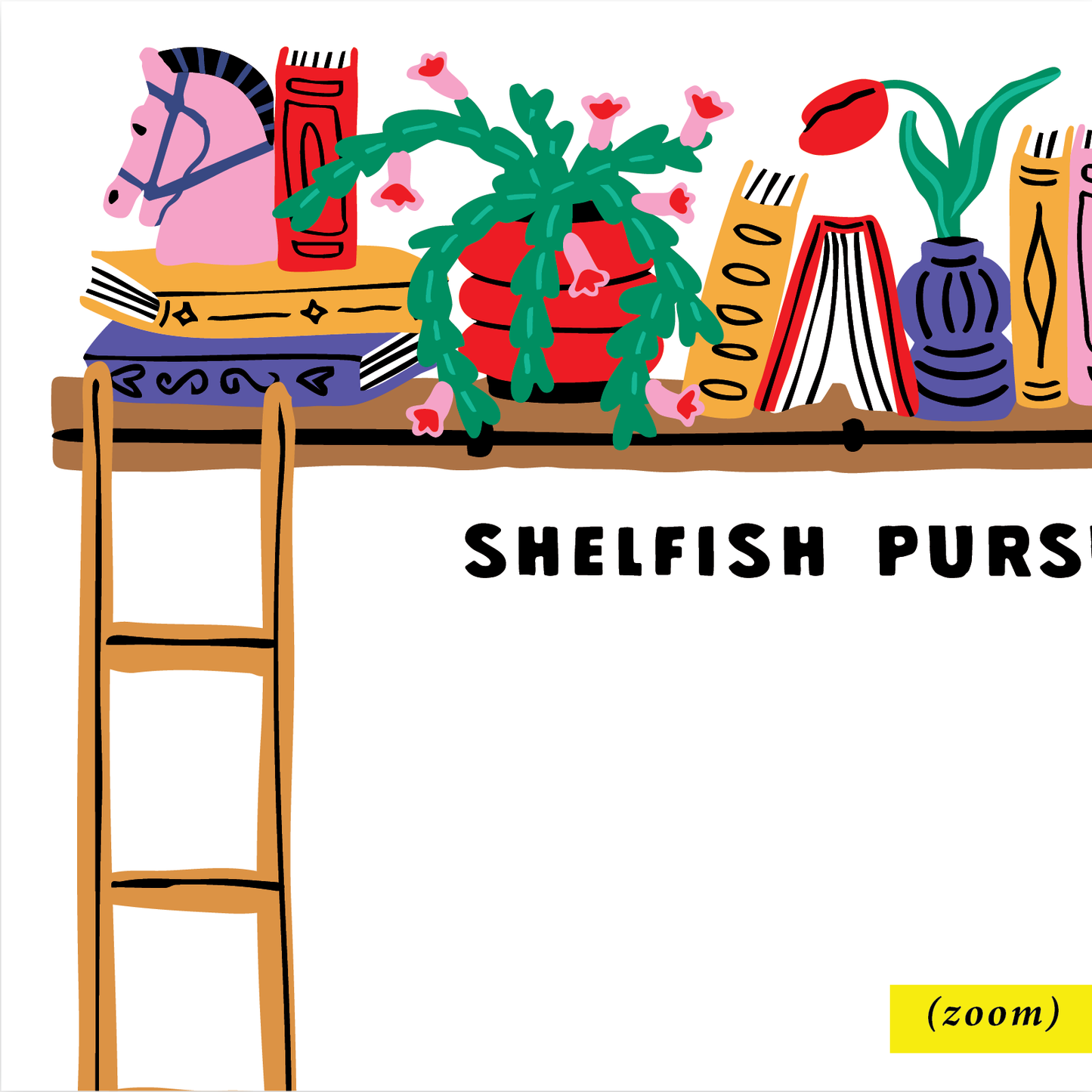 Shelfish Pursuits Bookshelf Notepad