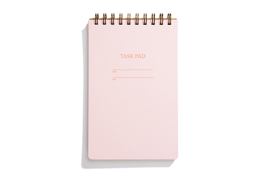 Task Pad Notebook - Pink Lemonade