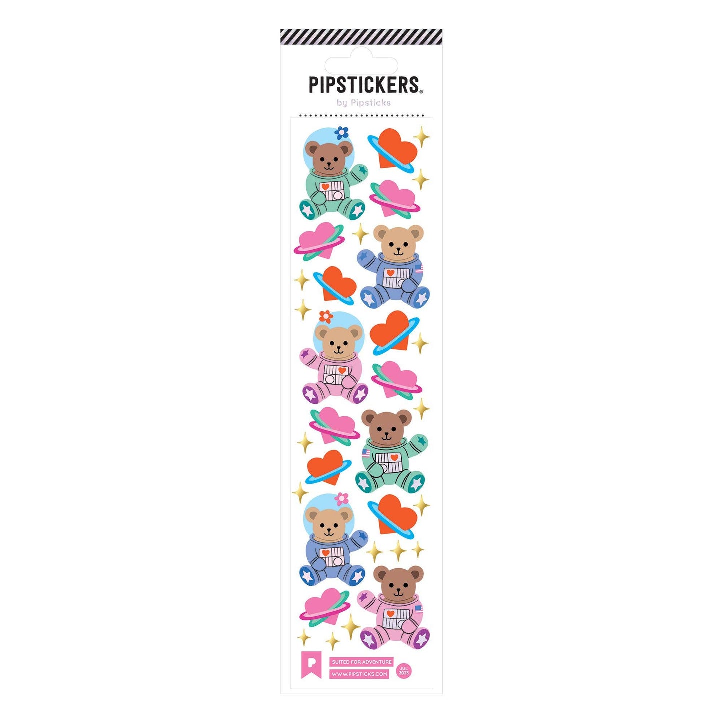 Suited For Adventure Stickers