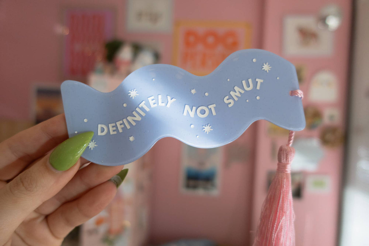 Definitely Not Smut Acrylic Bookmark