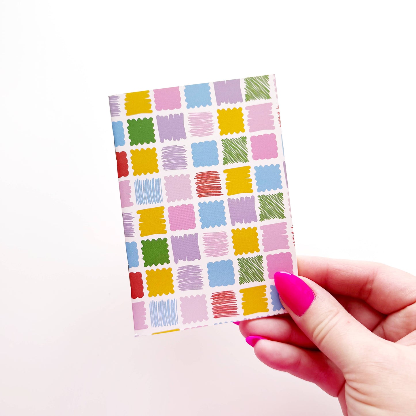 Scribbles & Blobs Mini Passport Sticker Book