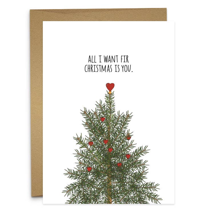 Fir Christmas Greeting Card