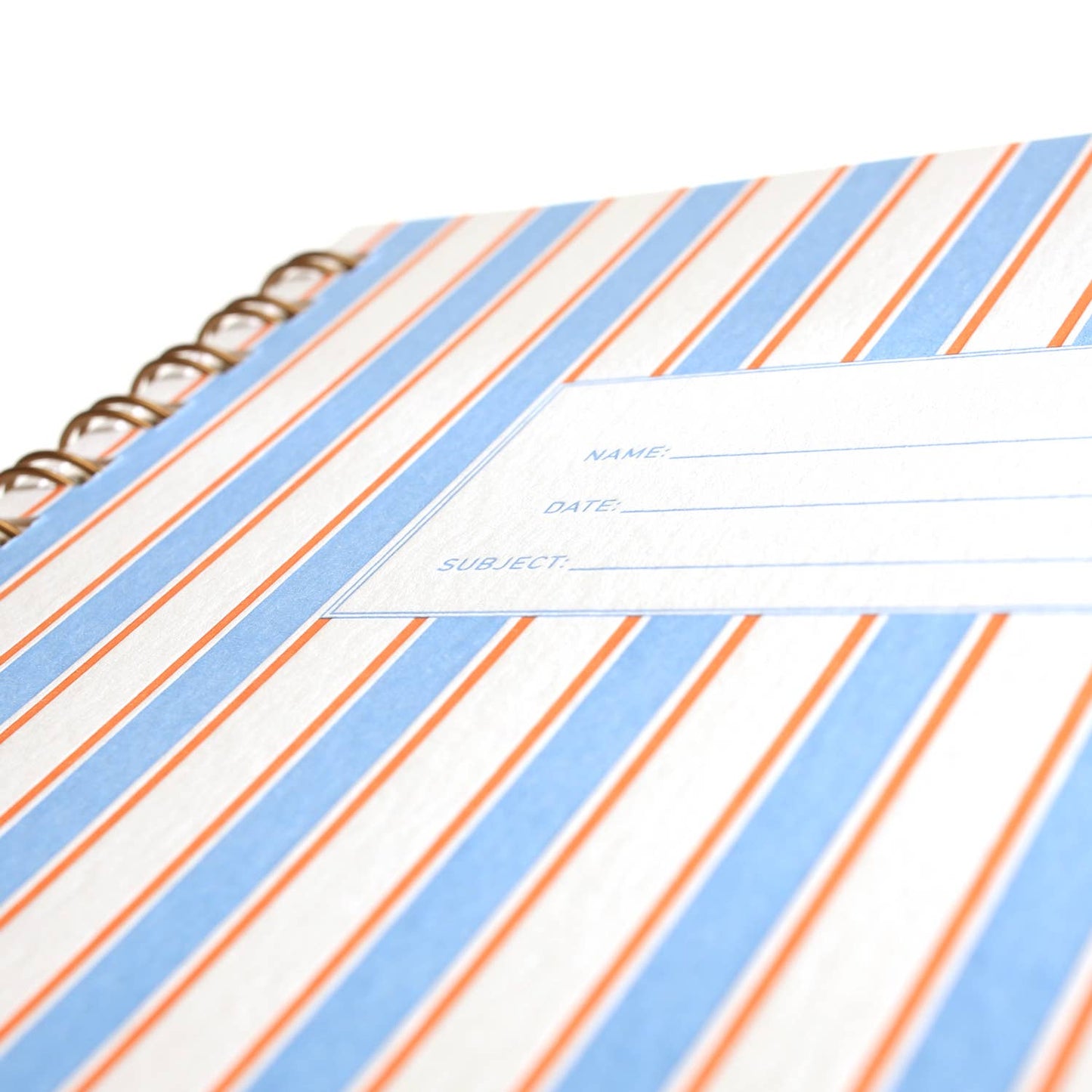 Standard Notebook - French Stripes