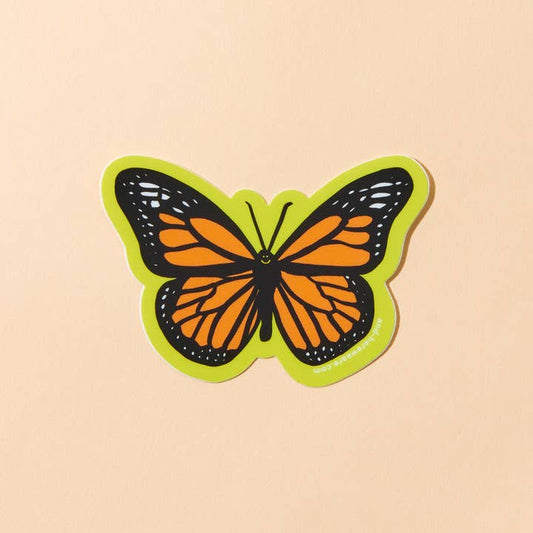 Monarch Butterfly Vinyl Sticker