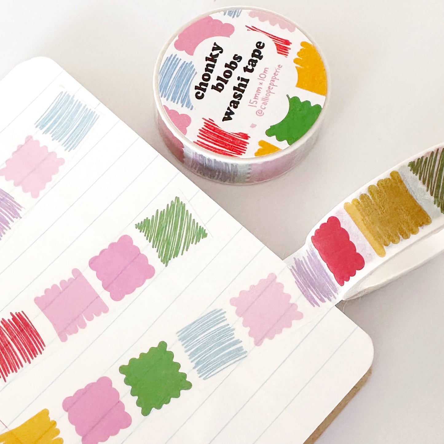 Chonky Blobs Washi Tape