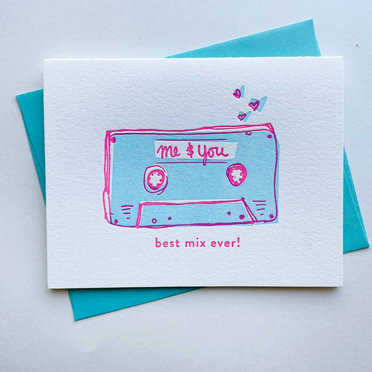 Mixtape Love - Love and Valentine's Day Greeting Card