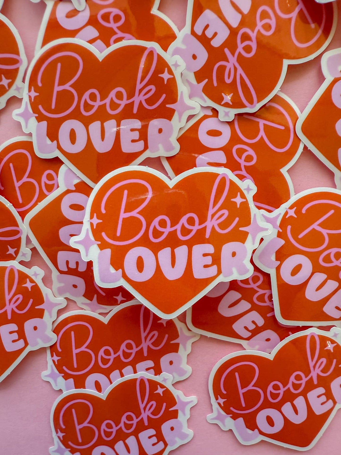 Book Lover Vinyl Sticker