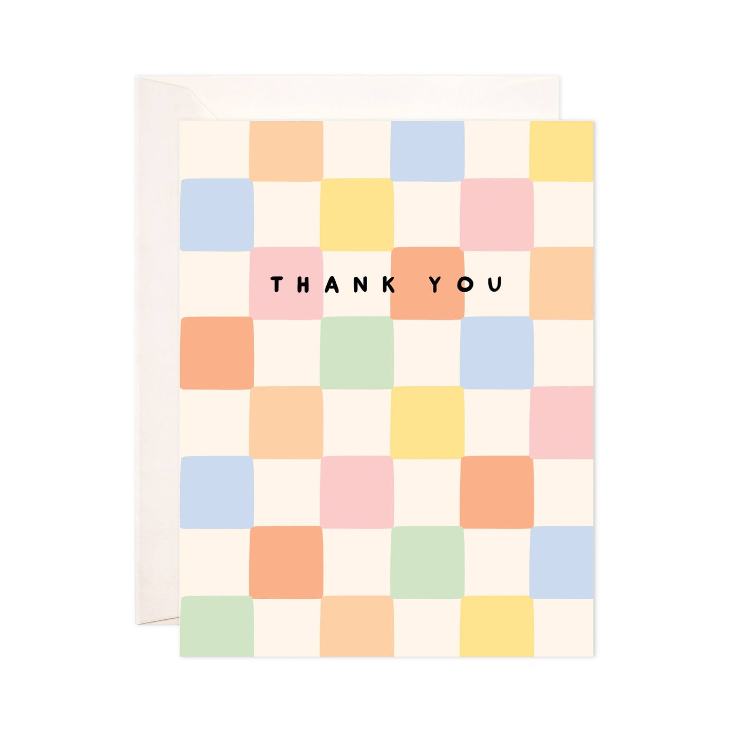 Thank You Checkers Greeting Card - Thank You Card