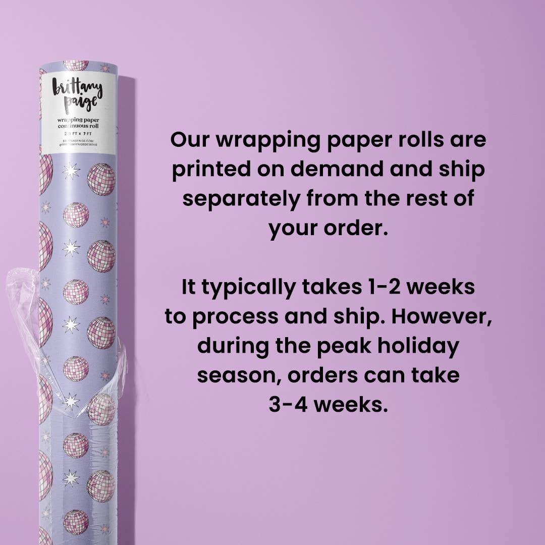 Here's To A New Era Wrapping Paper Roll