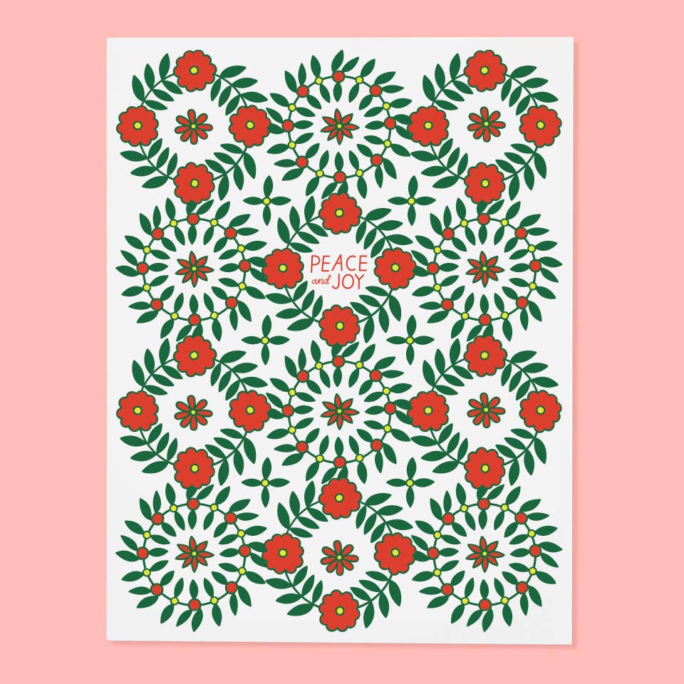 Holiday Wreaths Card