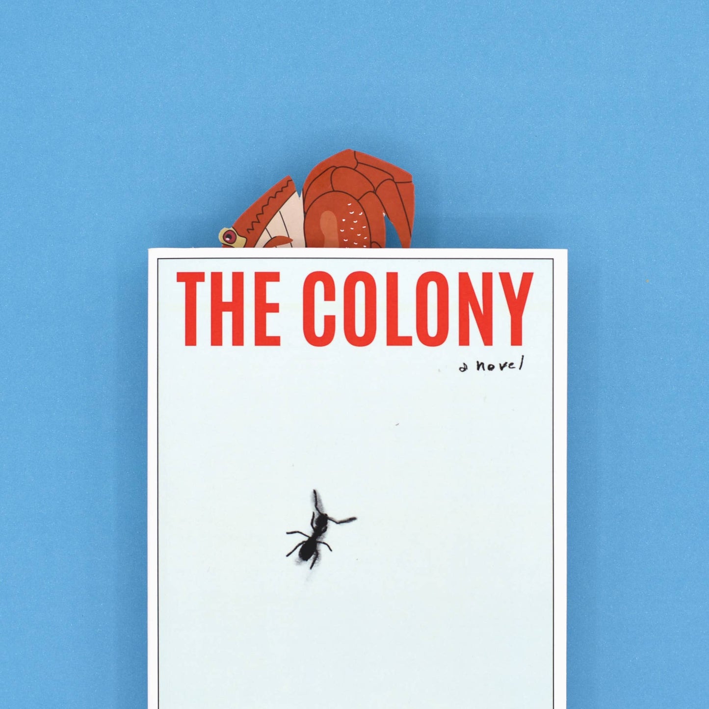 Crab Bookmark (it's die cut!)