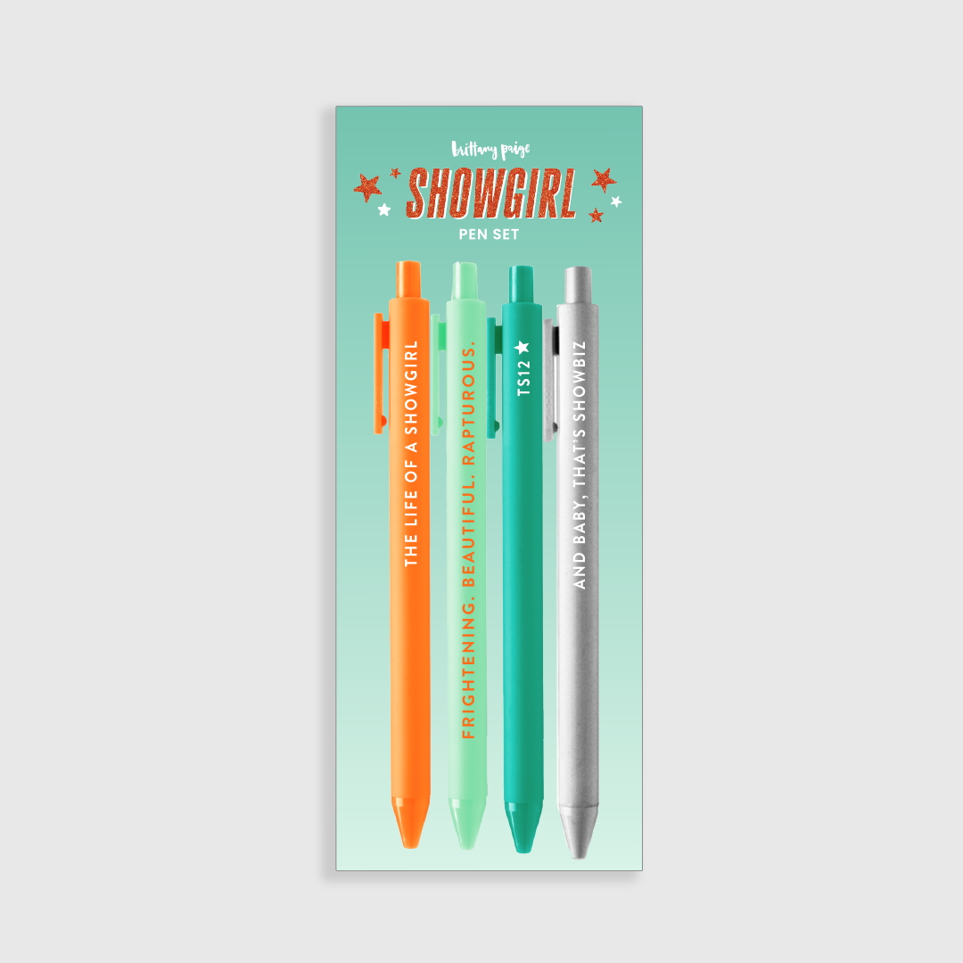 Showgirl Pen Set