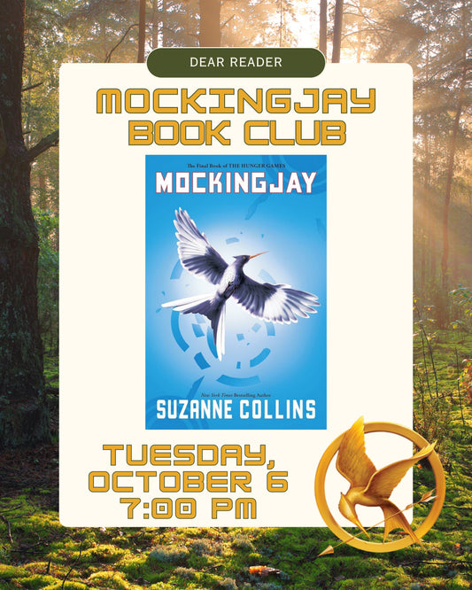 The Hunger Games Book Club 3 - Mockingjay by Suzanne Collins