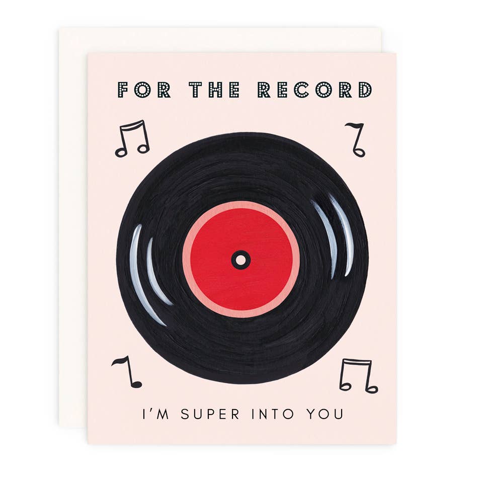 For The Record Greeting Card