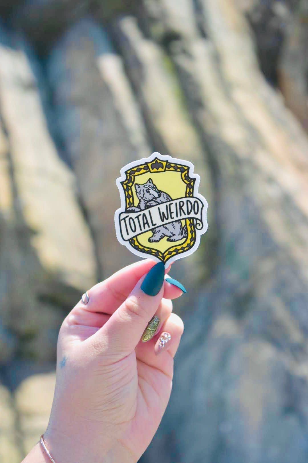 HP Total Weirdo Sticker