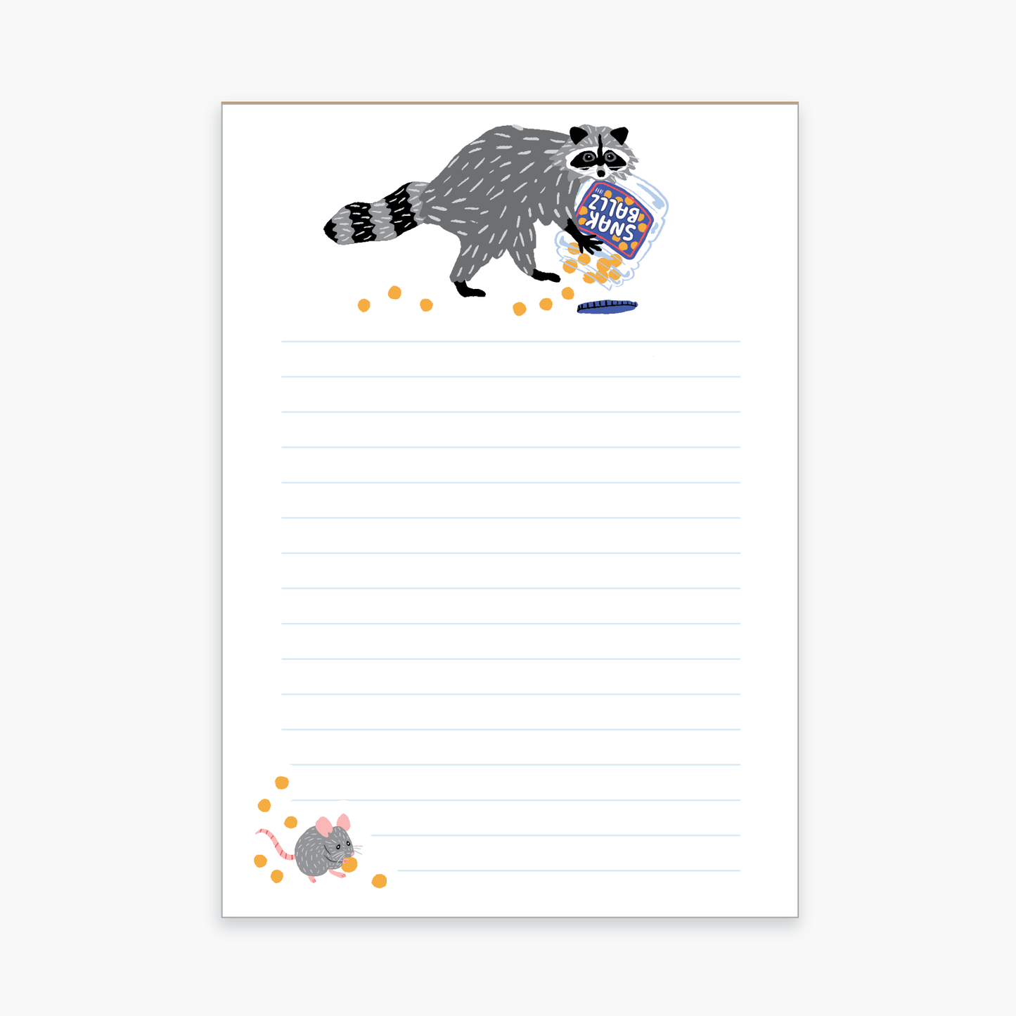 Snak Ballz Notepad