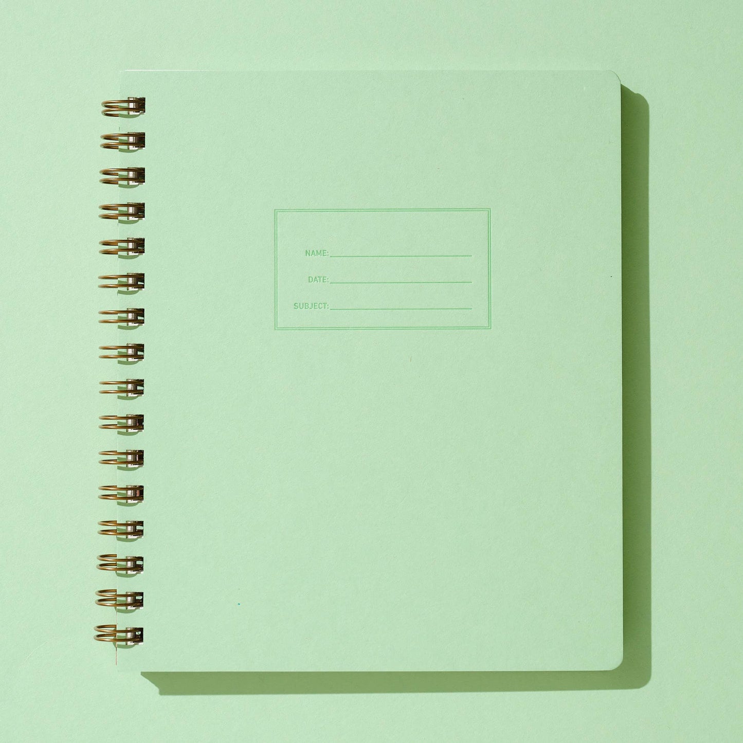 Standard Notebook - Mint