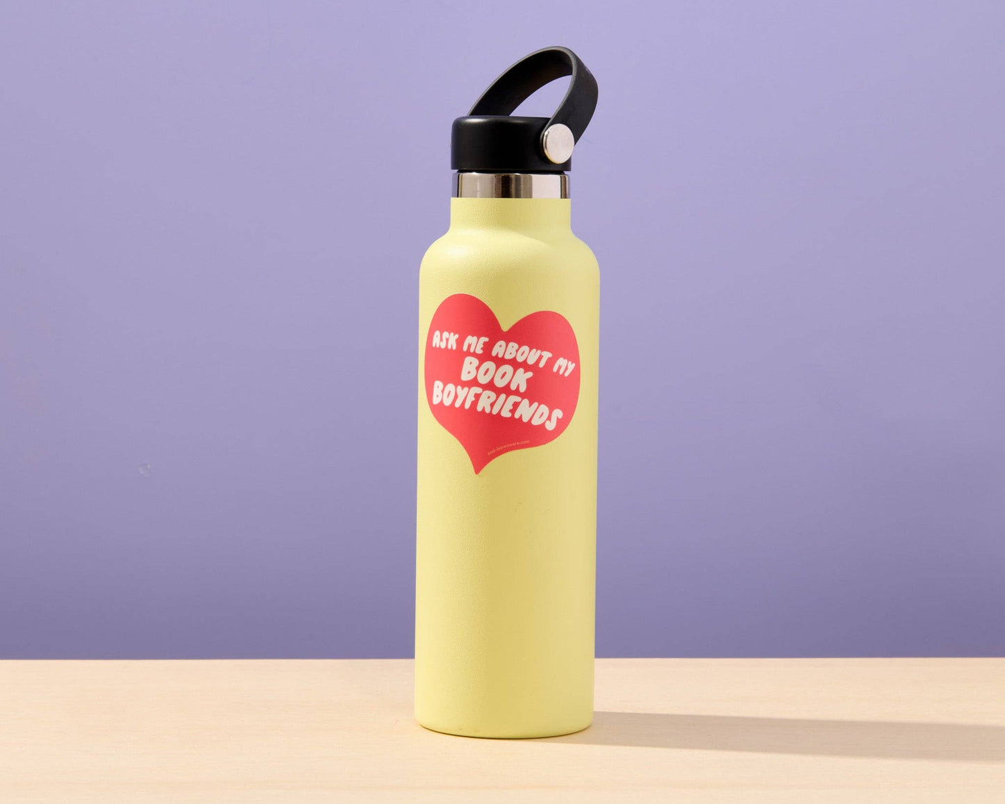 Vinyl Sticker by Your Gal Kiwi—My Book Boyfriends (Heart)