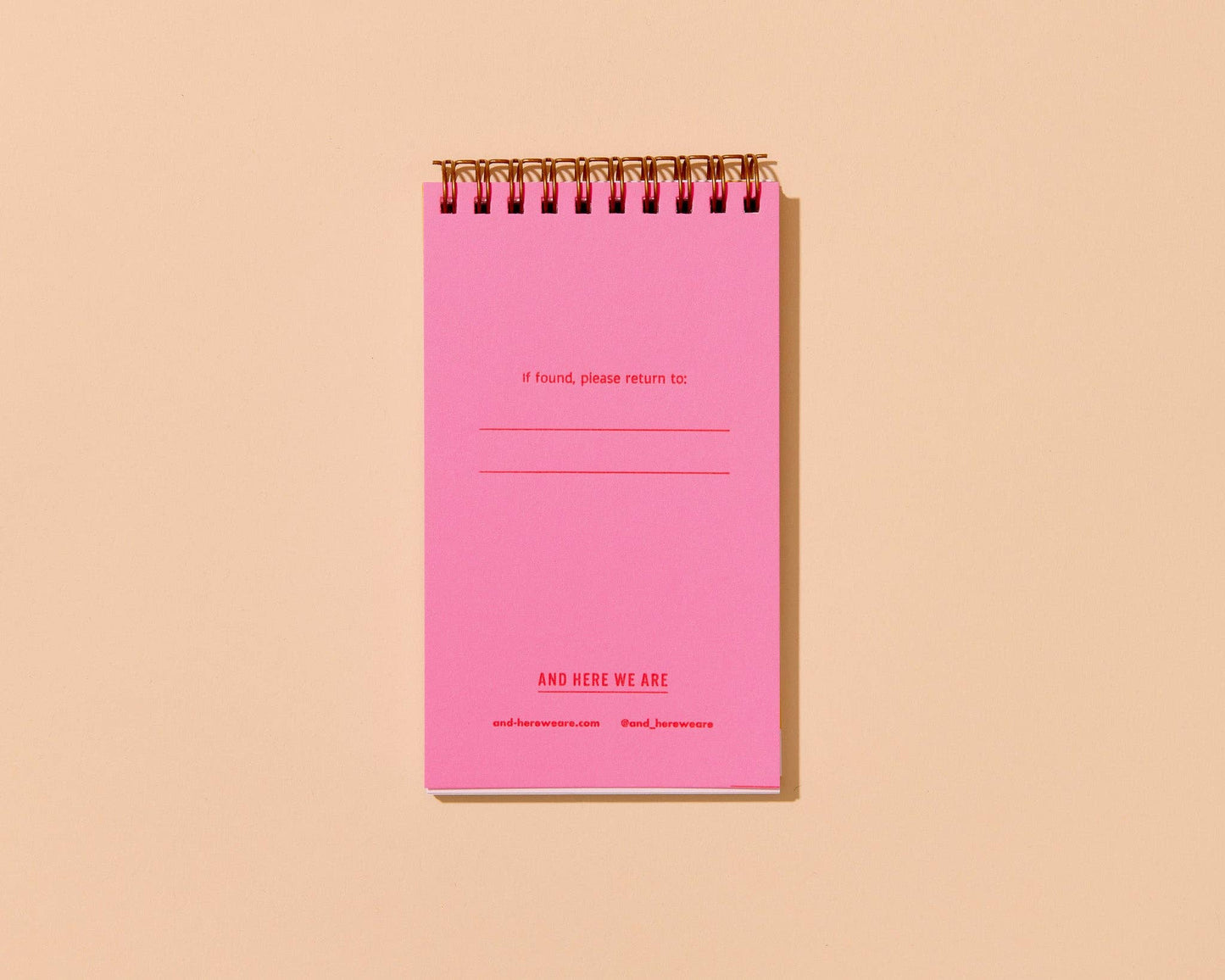 Letterpress  Small Spiral Notebook—Sky and Clouds (Dreamy)