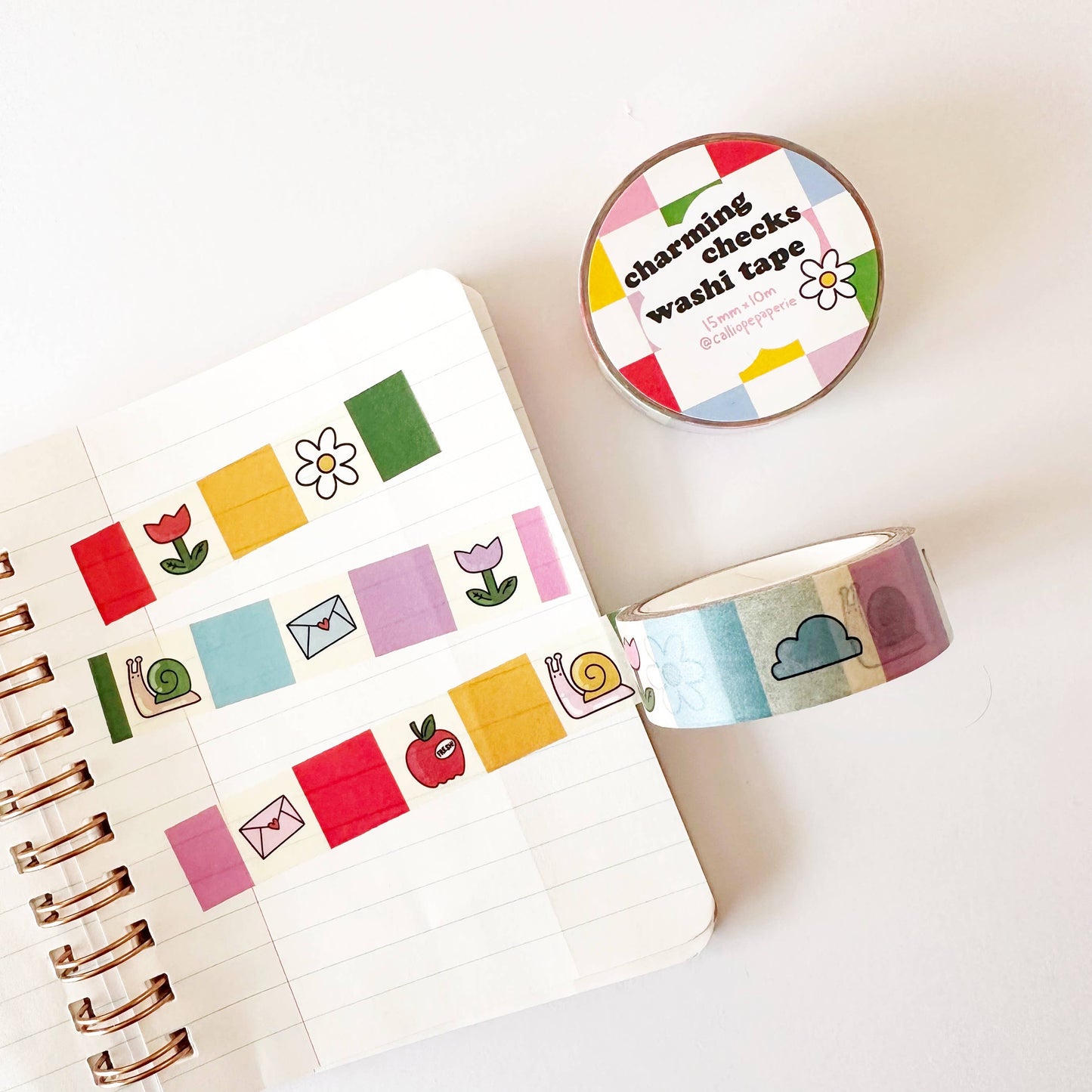 Charming Checks Washi Tape