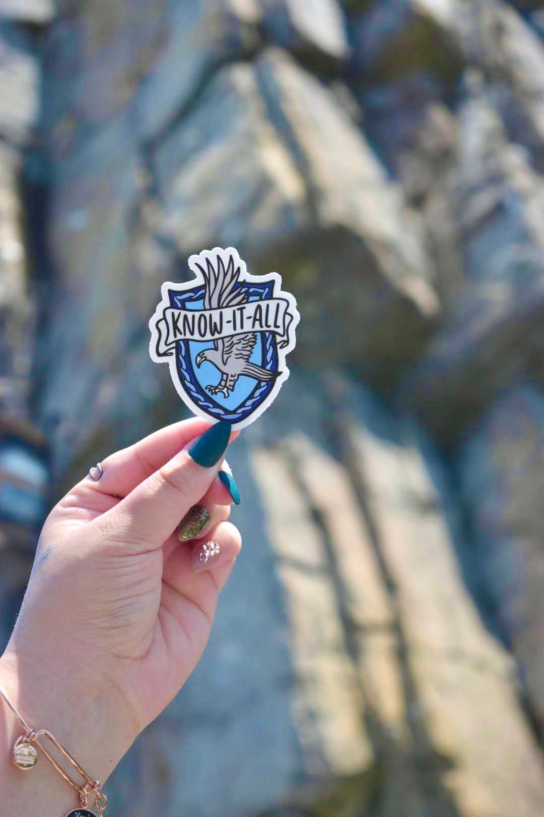 HP Know It All Sticker