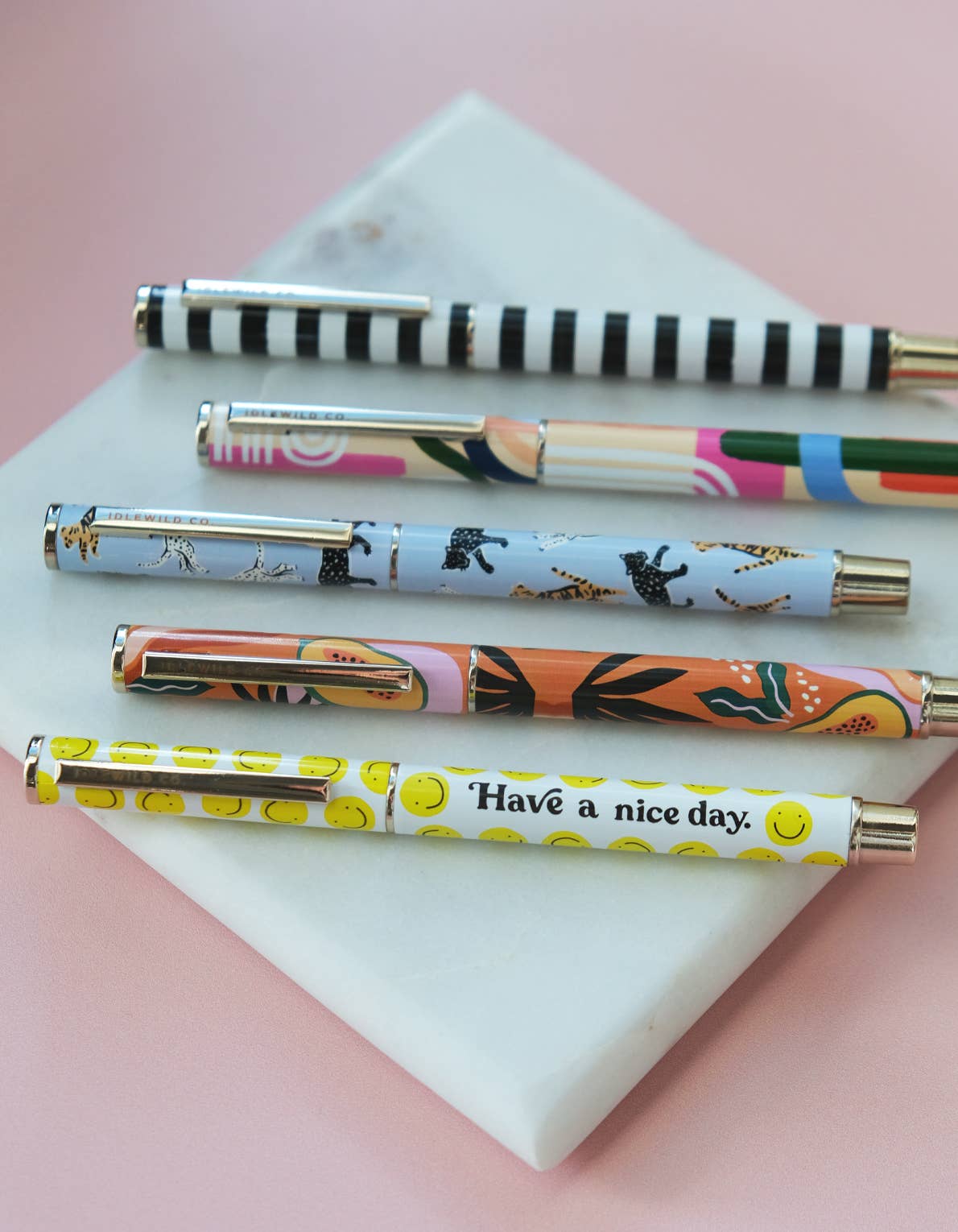 Color Block Rollerball Luxe Pen