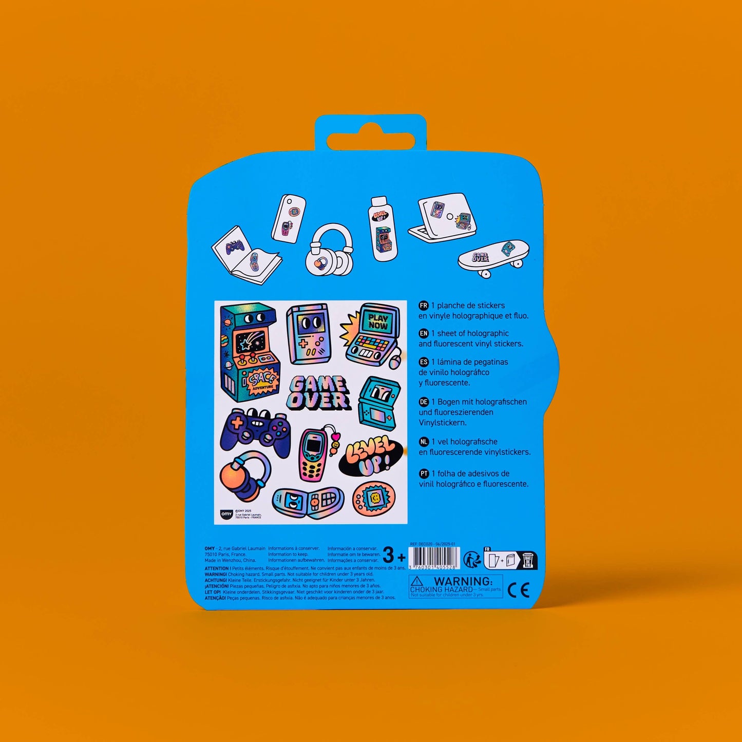 STICKER  BIG GAME BOY