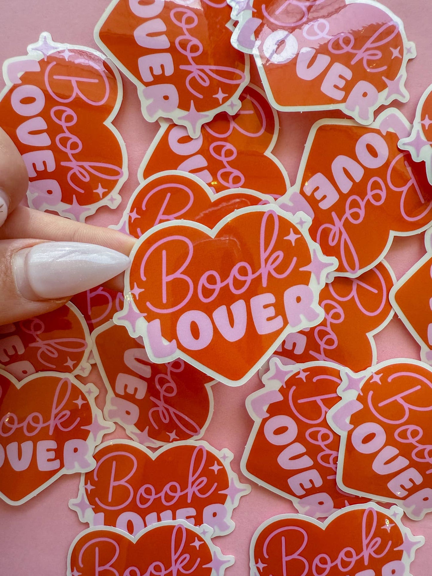 Book Lover Vinyl Sticker