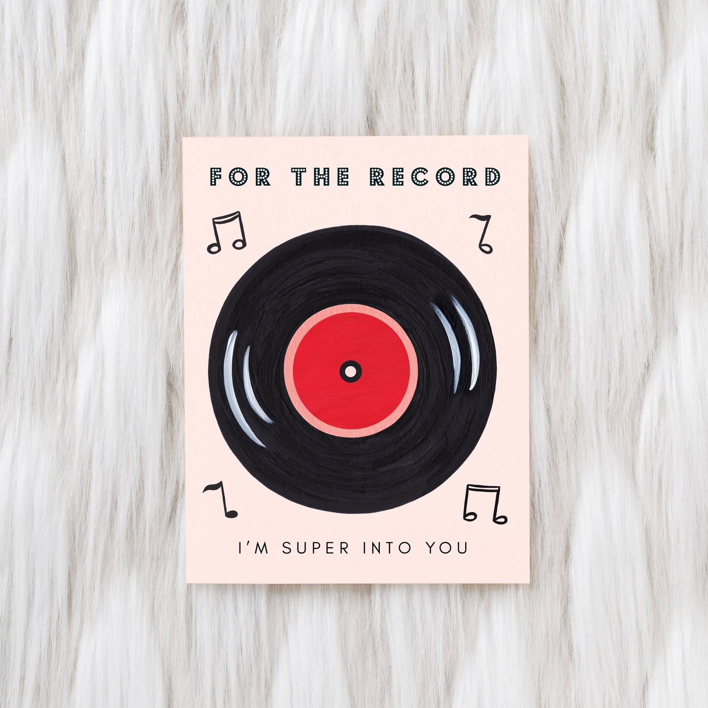 For The Record Greeting Card