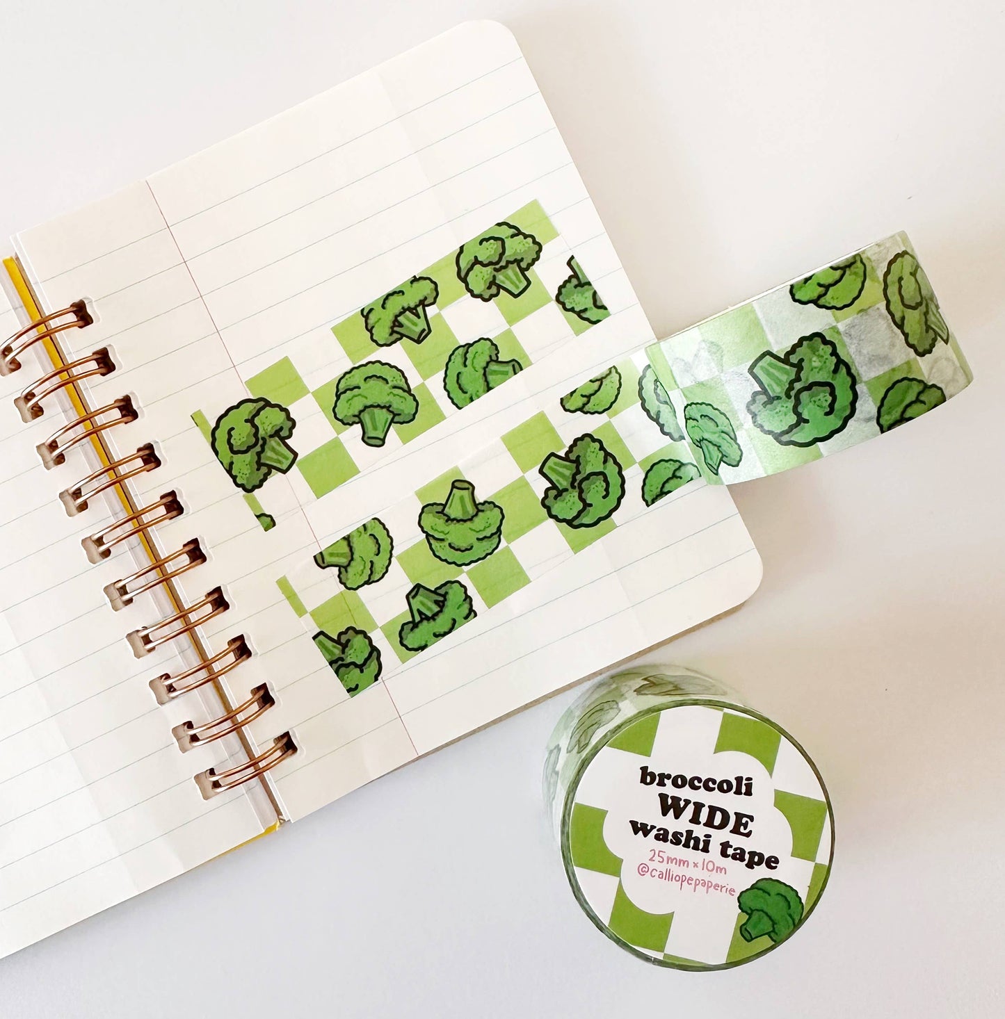 Broccoli Wide Washi Tape